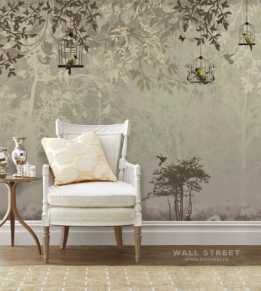 Фотообои в интерьере артикул Arbre 3, ARBRE, Wall street Фотообои в интерьере артикул Arbre 3, ARBRE, Wall street