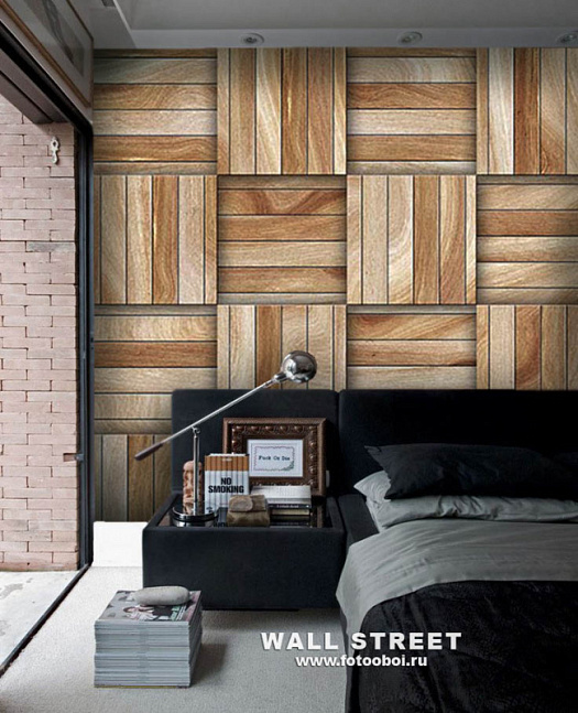 Фотообои в интерьере артикул Faktura 22, FAKTURA, Wall street