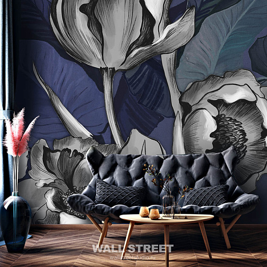 Фотообои в интерьере артикул Solo 4, SOLO, Wall street Фотообои в интерьере артикул Solo 4, SOLO, Wall street